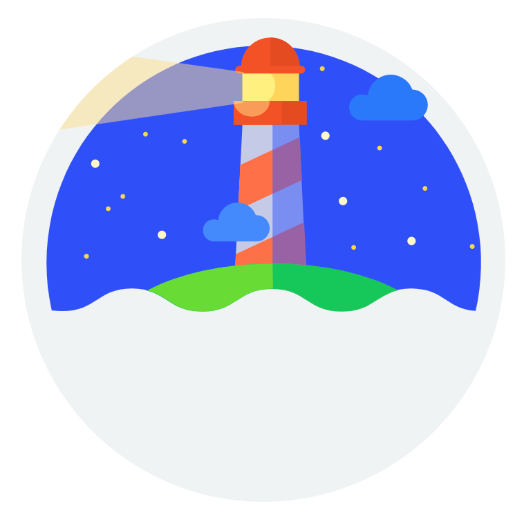 Google Lighthouse logo; Lighthouse provides accessibility testing tools to check your pages for any accessibility issues