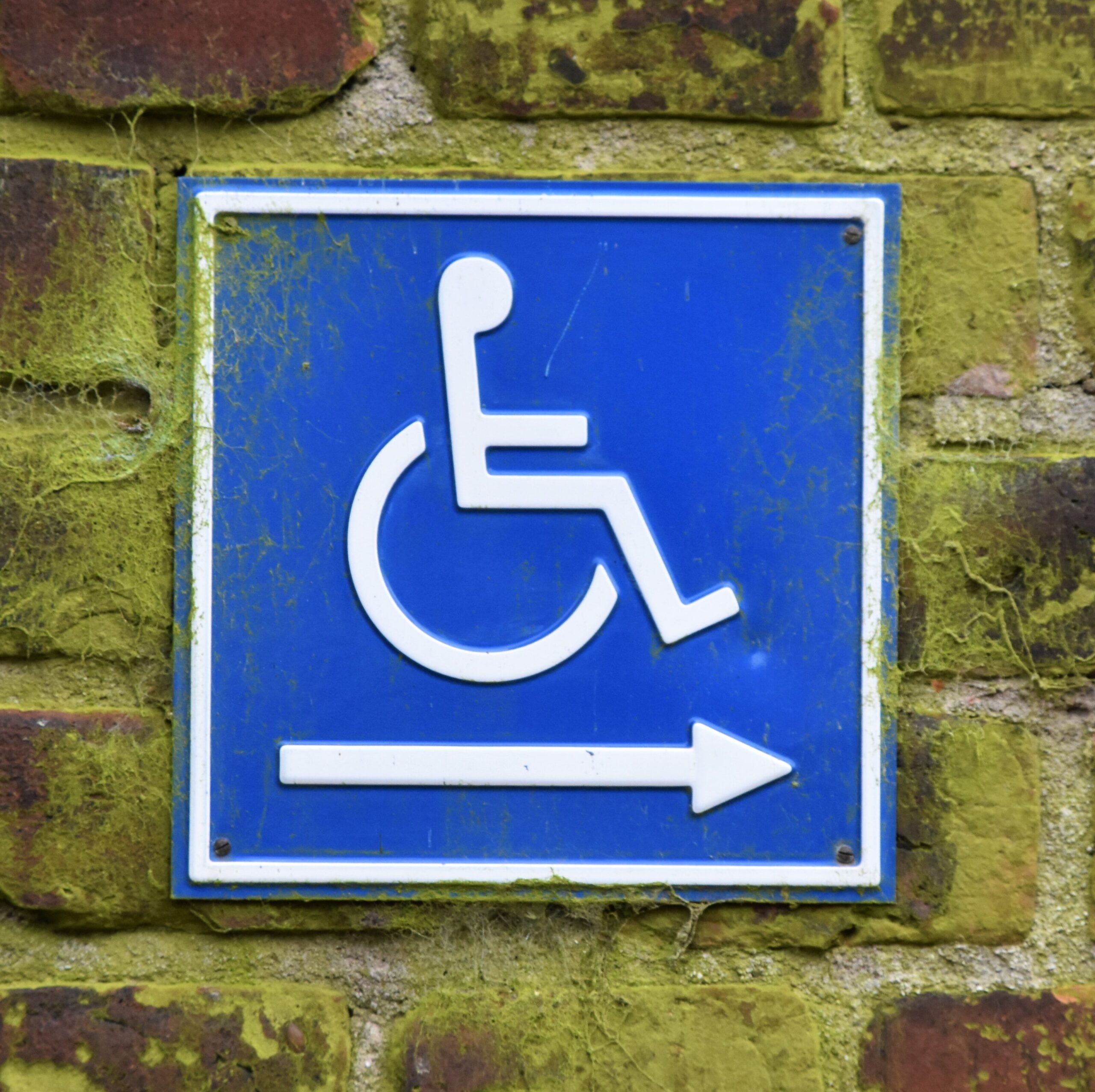 Road to inclusive | Handicap sign